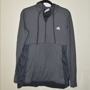 Adidas Men’s Half Zip Hoodie/Thermal Sweater